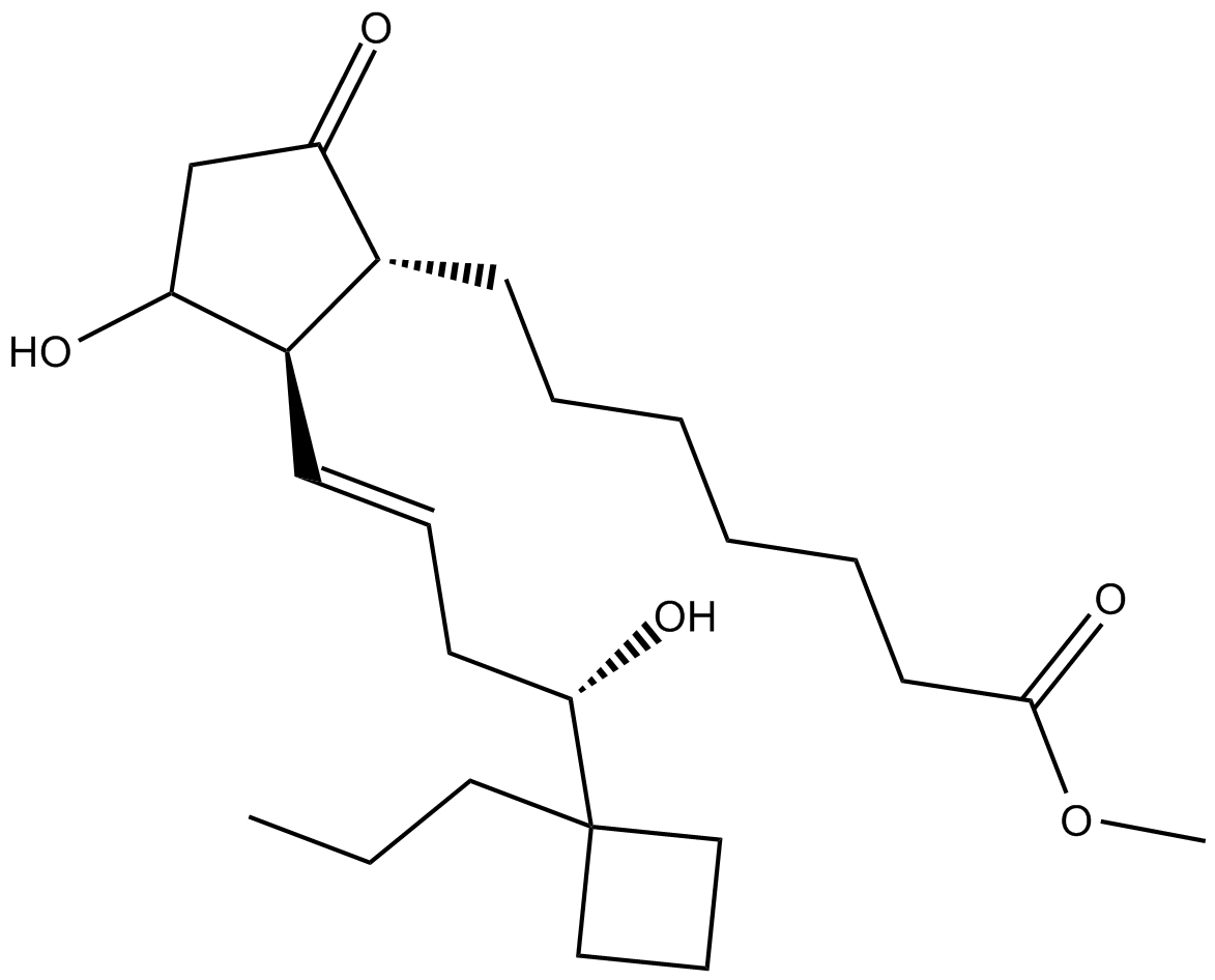 Butaprost  Chemical Structure