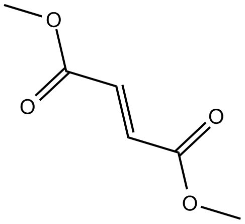 Dimethyl Fumarate  Chemical Structure