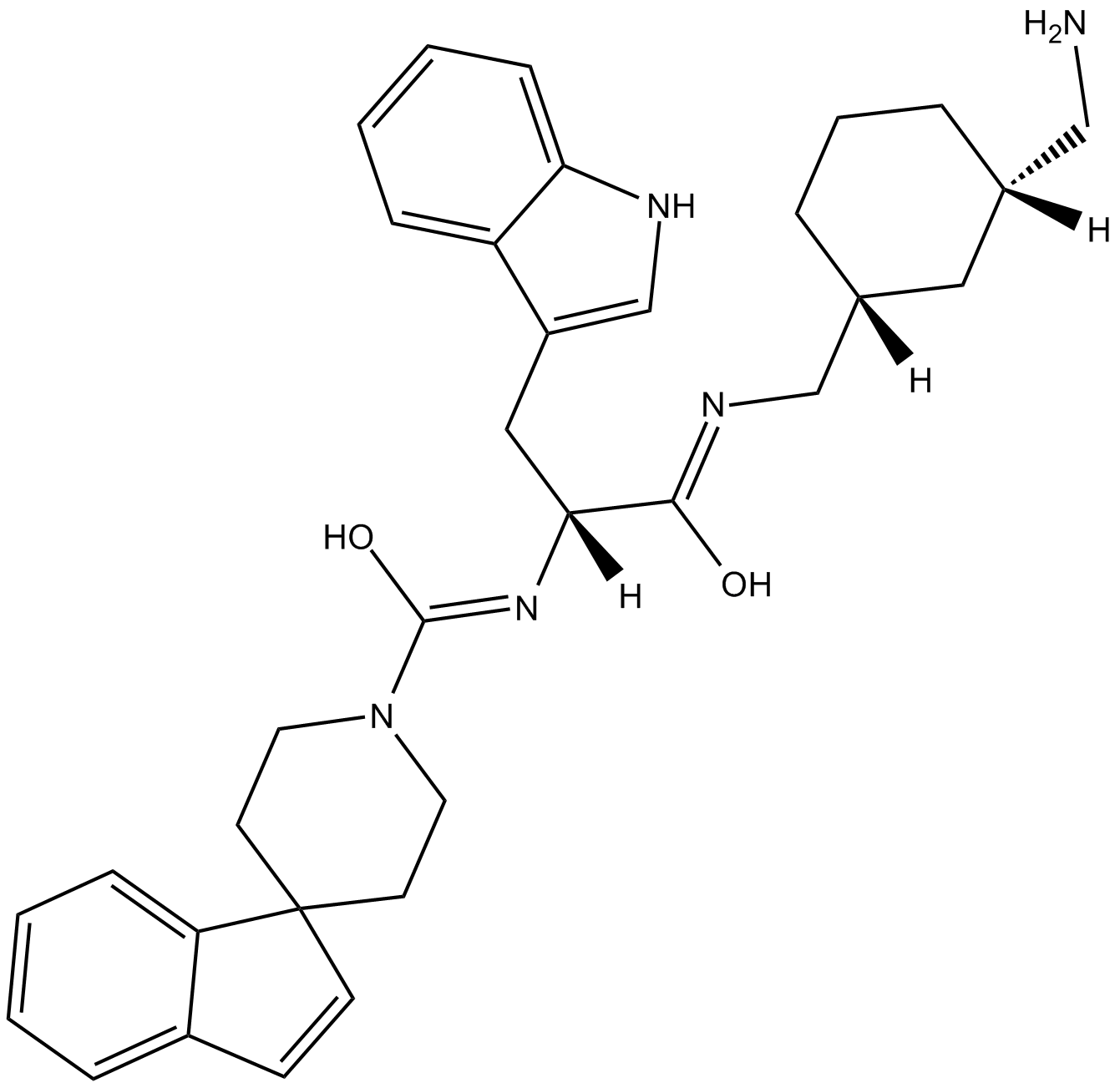 (1R,1'S,3'R/1R,1'R,3'S)-L-054,264  Chemical Structure