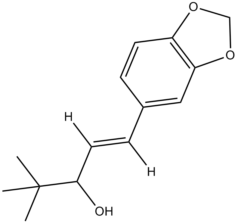 Stiripentol  Chemical Structure