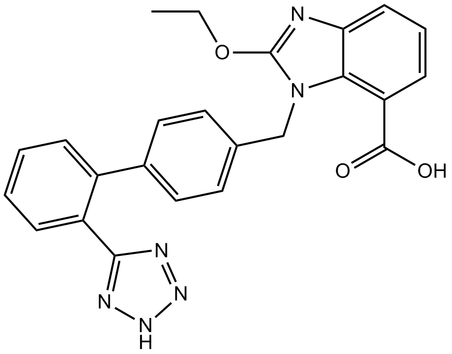 Candesartan  Chemical Structure