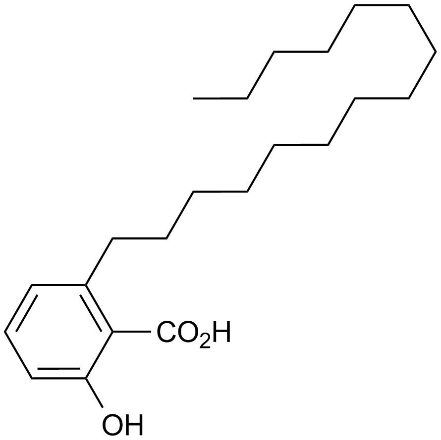 Anacardic acid  Chemical Structure