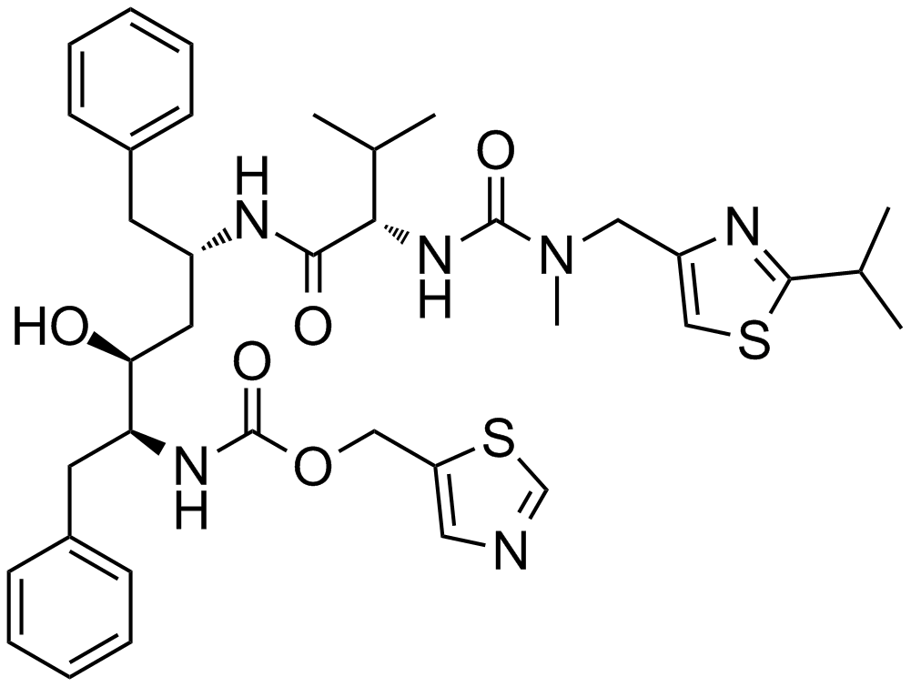 Ritonavir  Chemical Structure