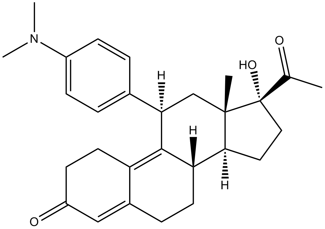 Ulipristal  Chemical Structure