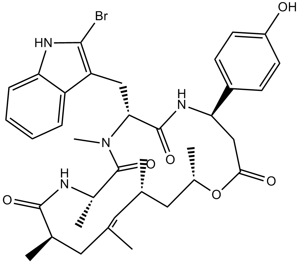 Jasplakinolide  Chemical Structure