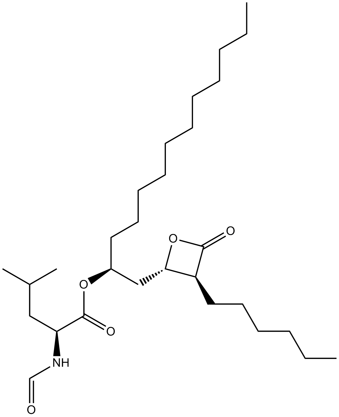 Orlistat  Chemical Structure