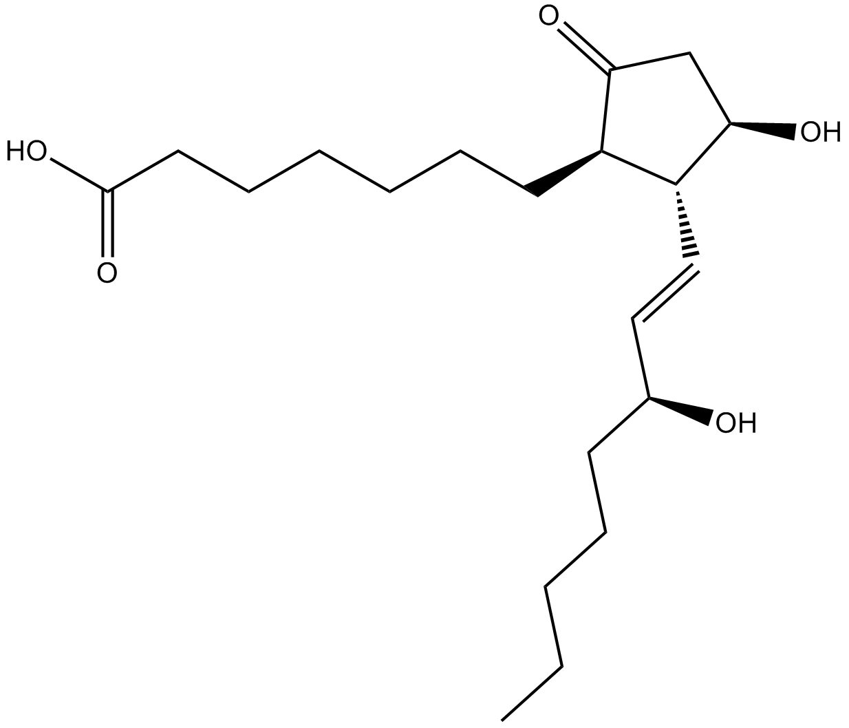 Alprostadil  Chemical Structure
