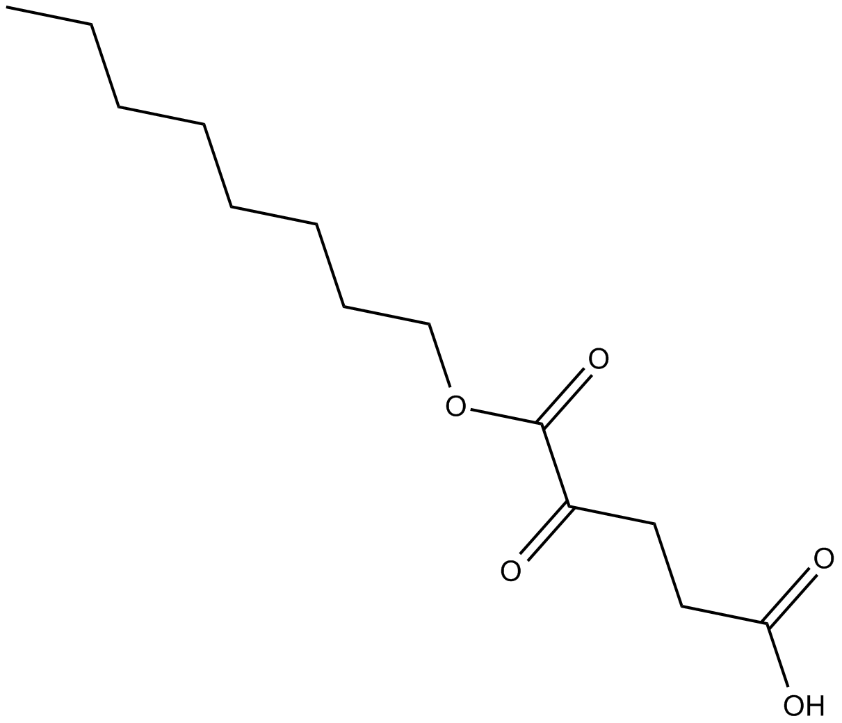 Octyl-α-ketoglutarate  Chemical Structure