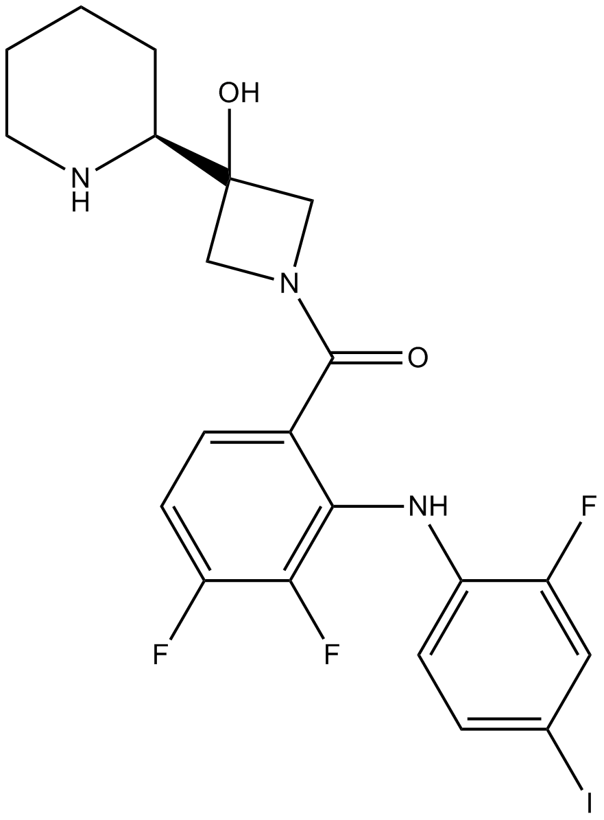 Cobimetinib (racemate)  Chemical Structure