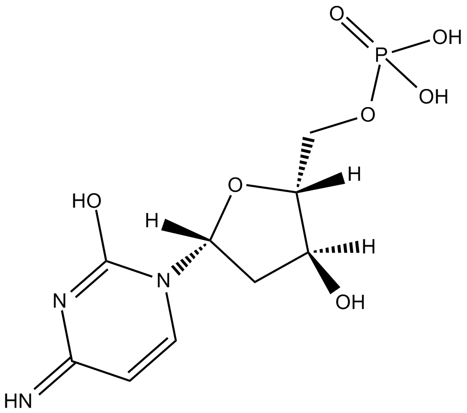2'-Deoxycytidine-5'-monophosphoric acid Chemical Structure