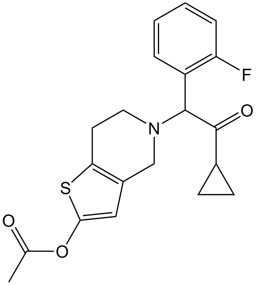 Prasugrel  Chemical Structure