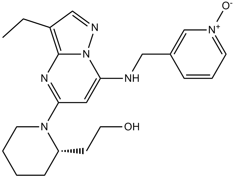 Dinaciclib(SCH727965)  Chemical Structure