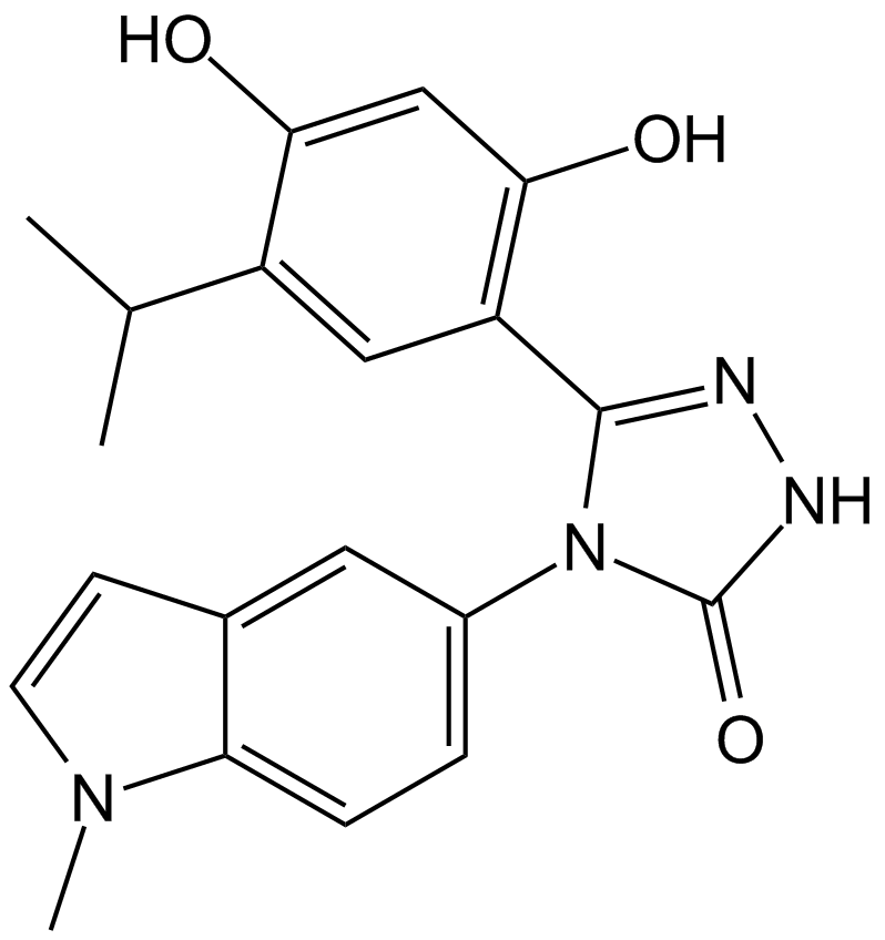 Ganetespib (STA-9090)  Chemical Structure