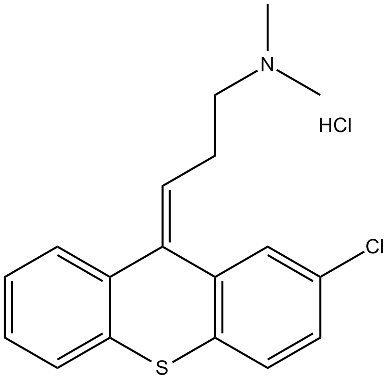 Chlorprothixene (hydrochloride)  Chemical Structure