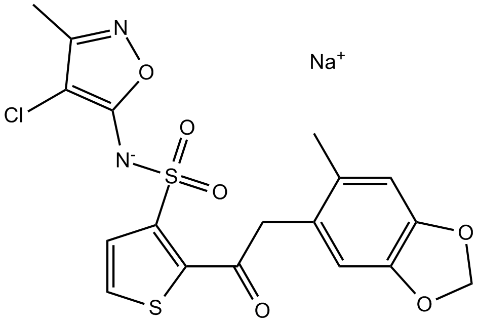 Sitaxentan sodium  Chemical Structure