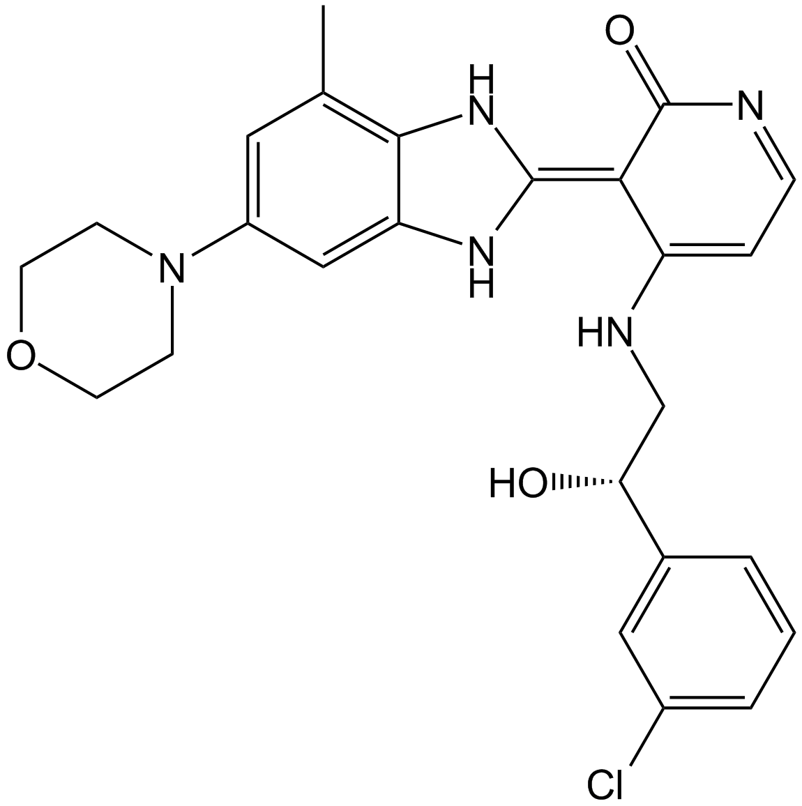 BMS-536924  Chemical Structure