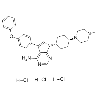 A 419259 trihydrochloride  Chemical Structure
