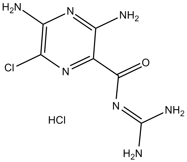 Amiloride HCl Chemical Structure