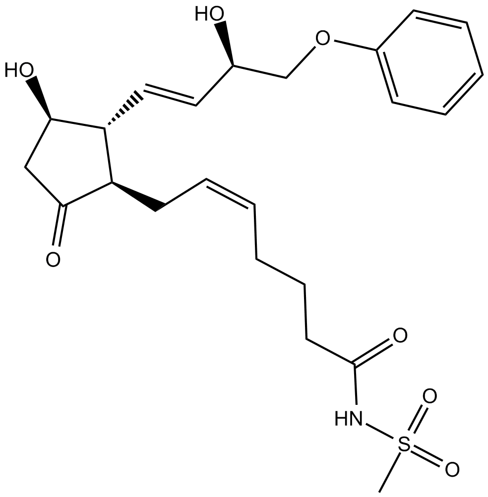 Sulprostone  Chemical Structure