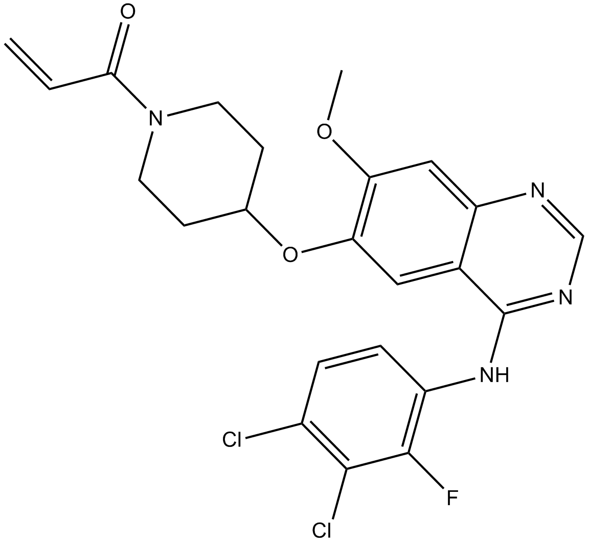 Poziotinib  Chemical Structure