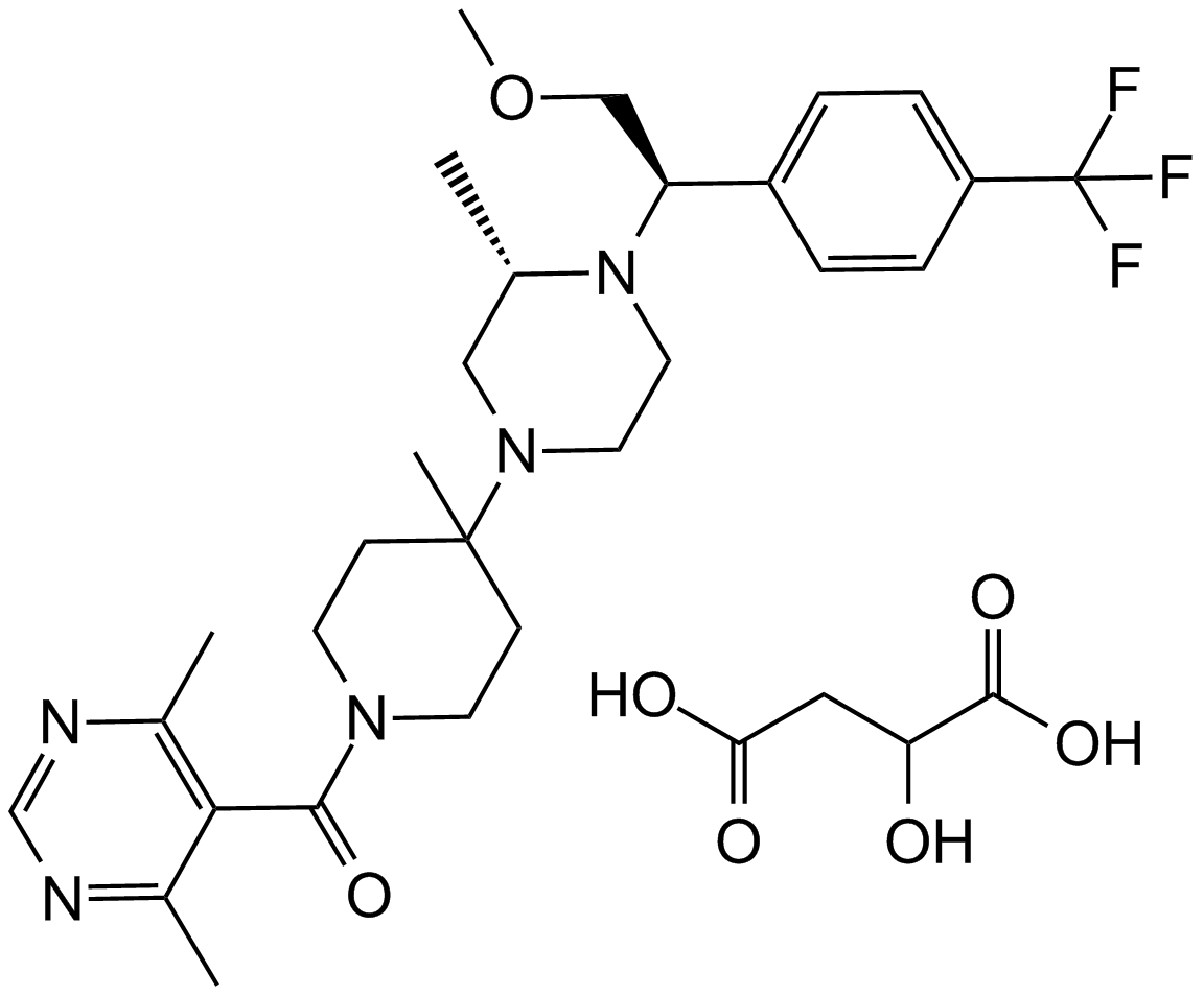 Vicriviroc Malate  Chemical Structure