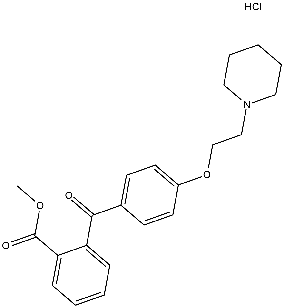 Pitofenone (hydrochloride)  Chemical Structure