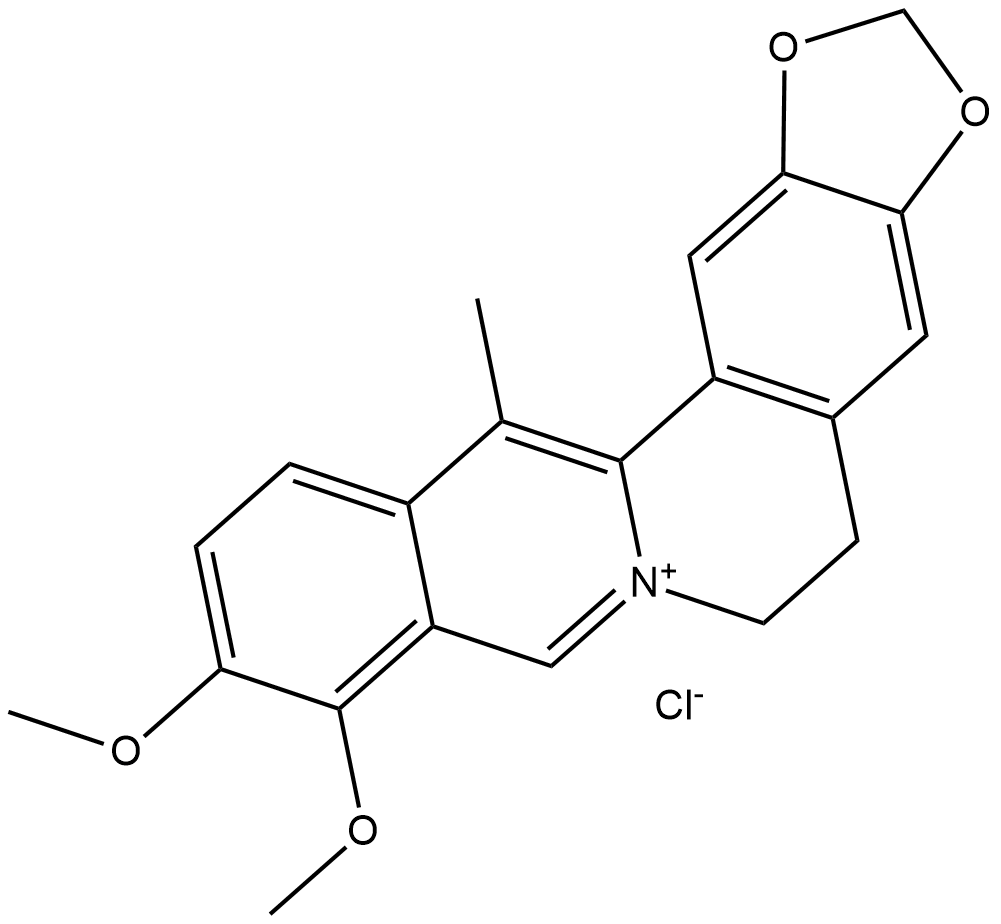13-Methylberberine (chloride)  Chemical Structure