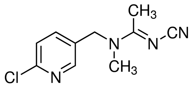 Acetamiprid  Chemical Structure