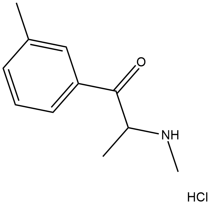 3-Methylmethcathinone (hydrochloride) Chemical Structure