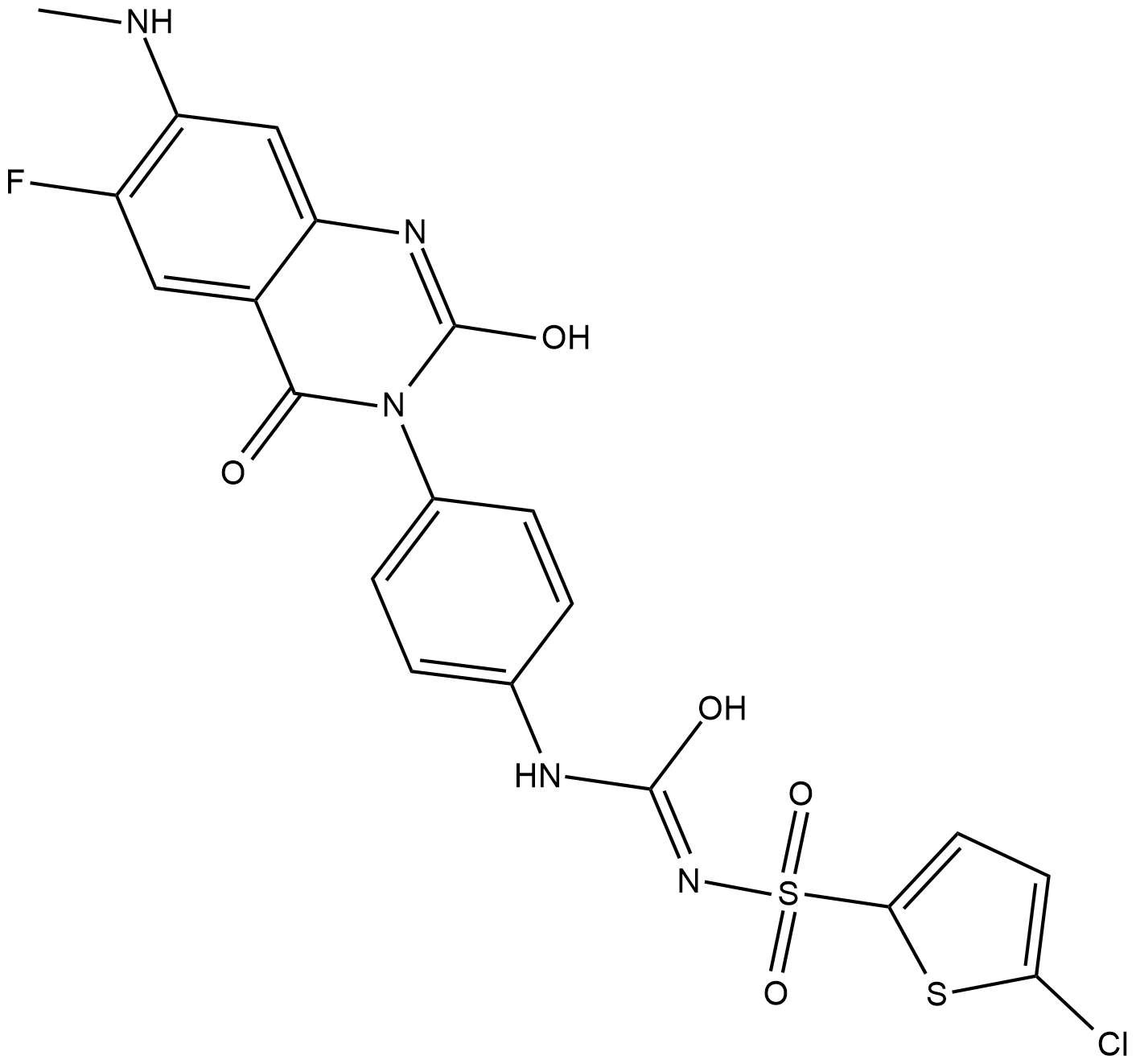 Elinogrel  Chemical Structure