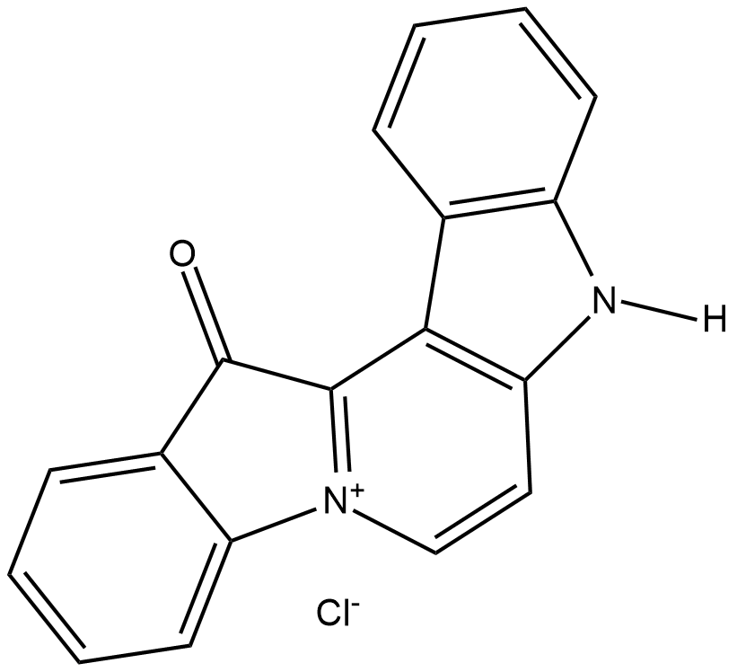Fascaplysin (chloride)  Chemical Structure