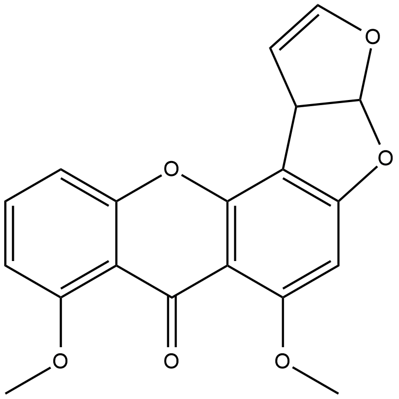 O-methyl Sterigmatocystin  Chemical Structure