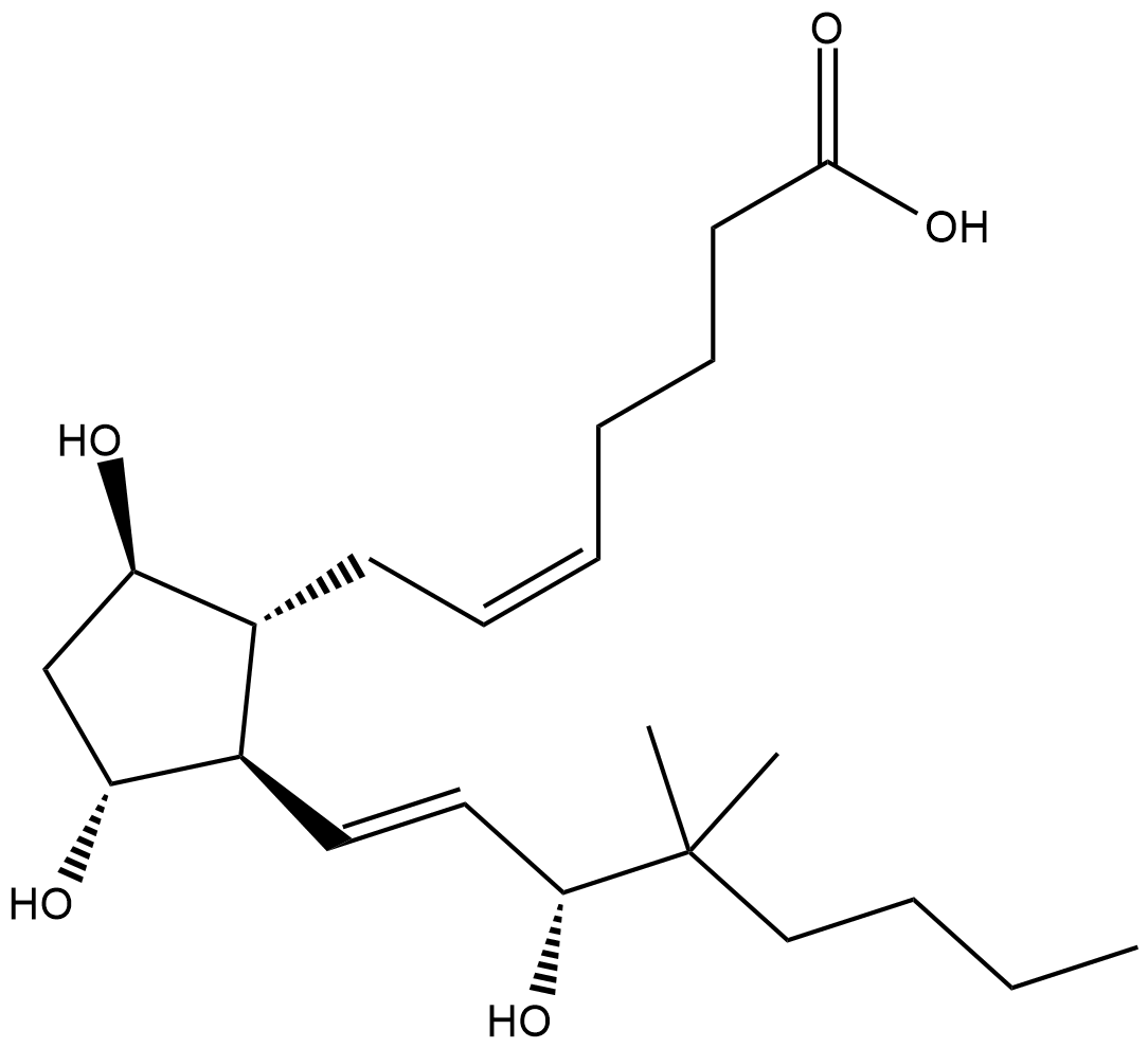16,16-dimethyl Prostaglandin F2β  Chemical Structure