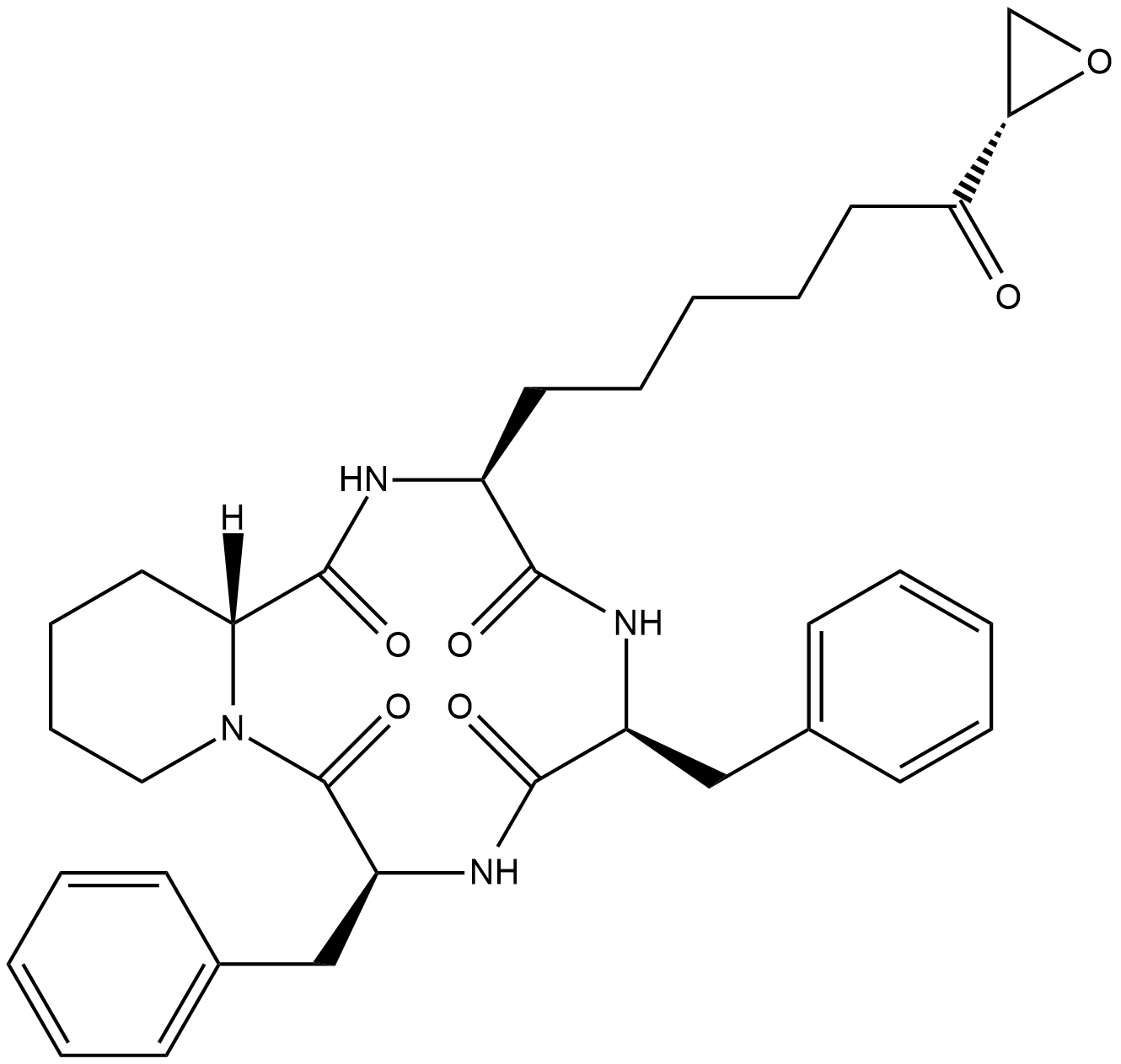 Trapoxin A  Chemical Structure