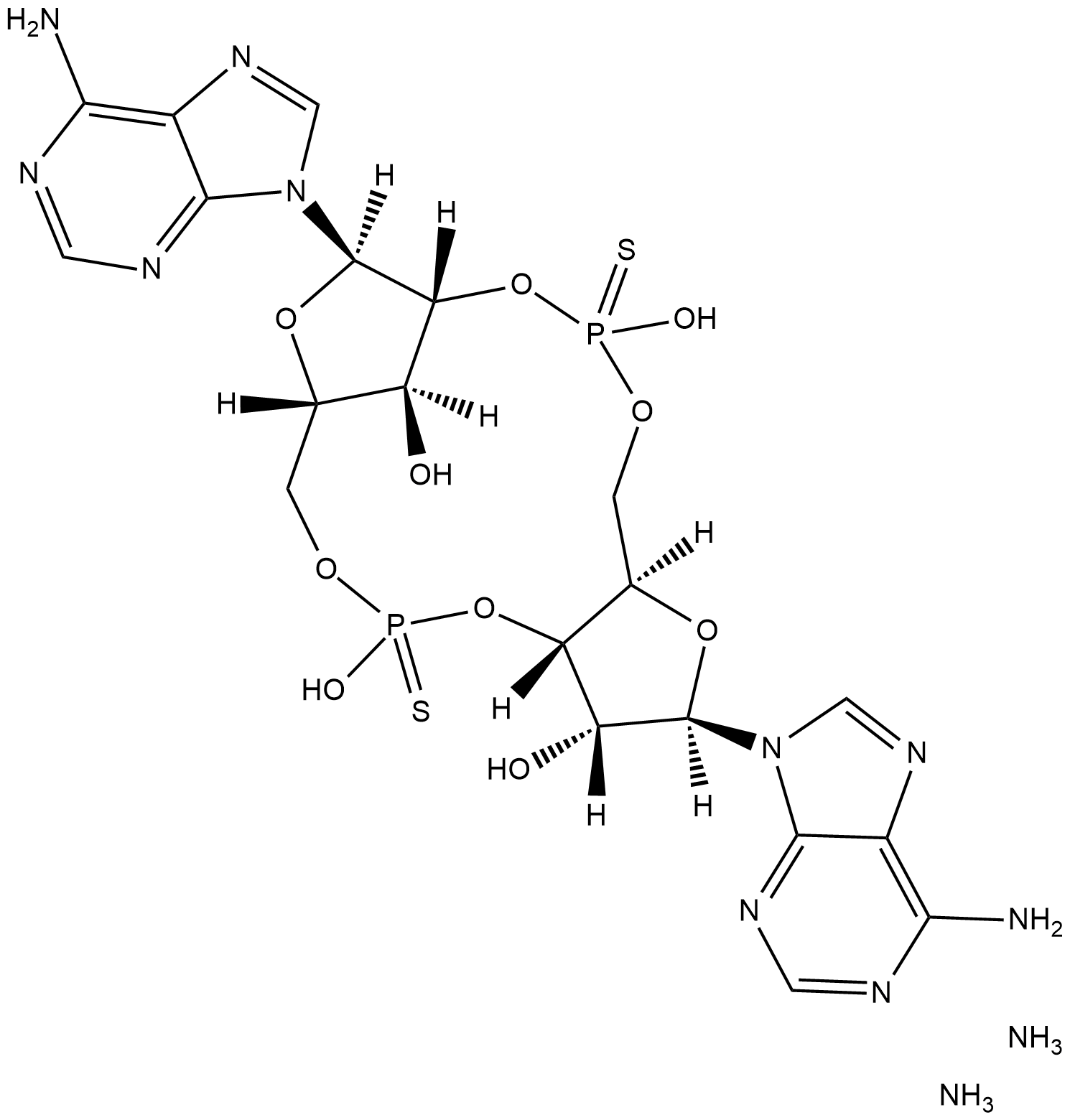 ML RR-S2 CDA (ammonium salt)  Chemical Structure