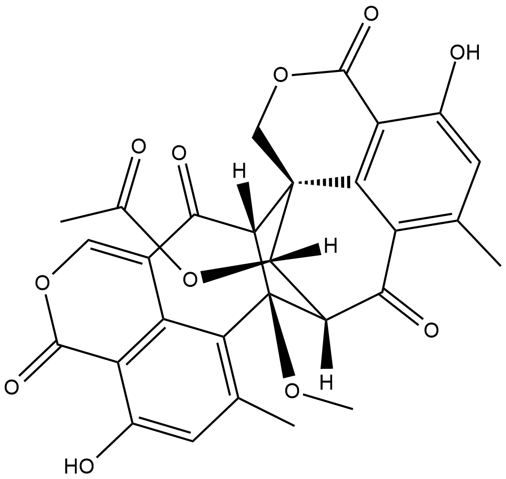 Duclauxin  Chemical Structure