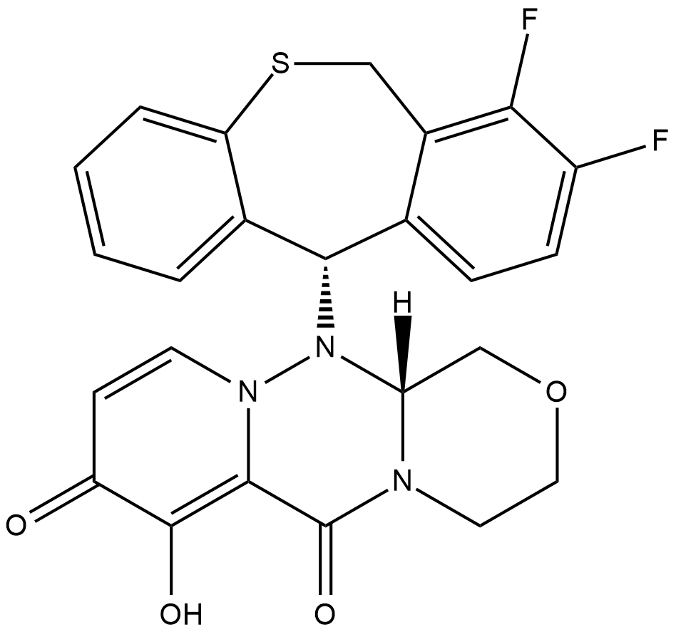 Baloxavir  Chemical Structure