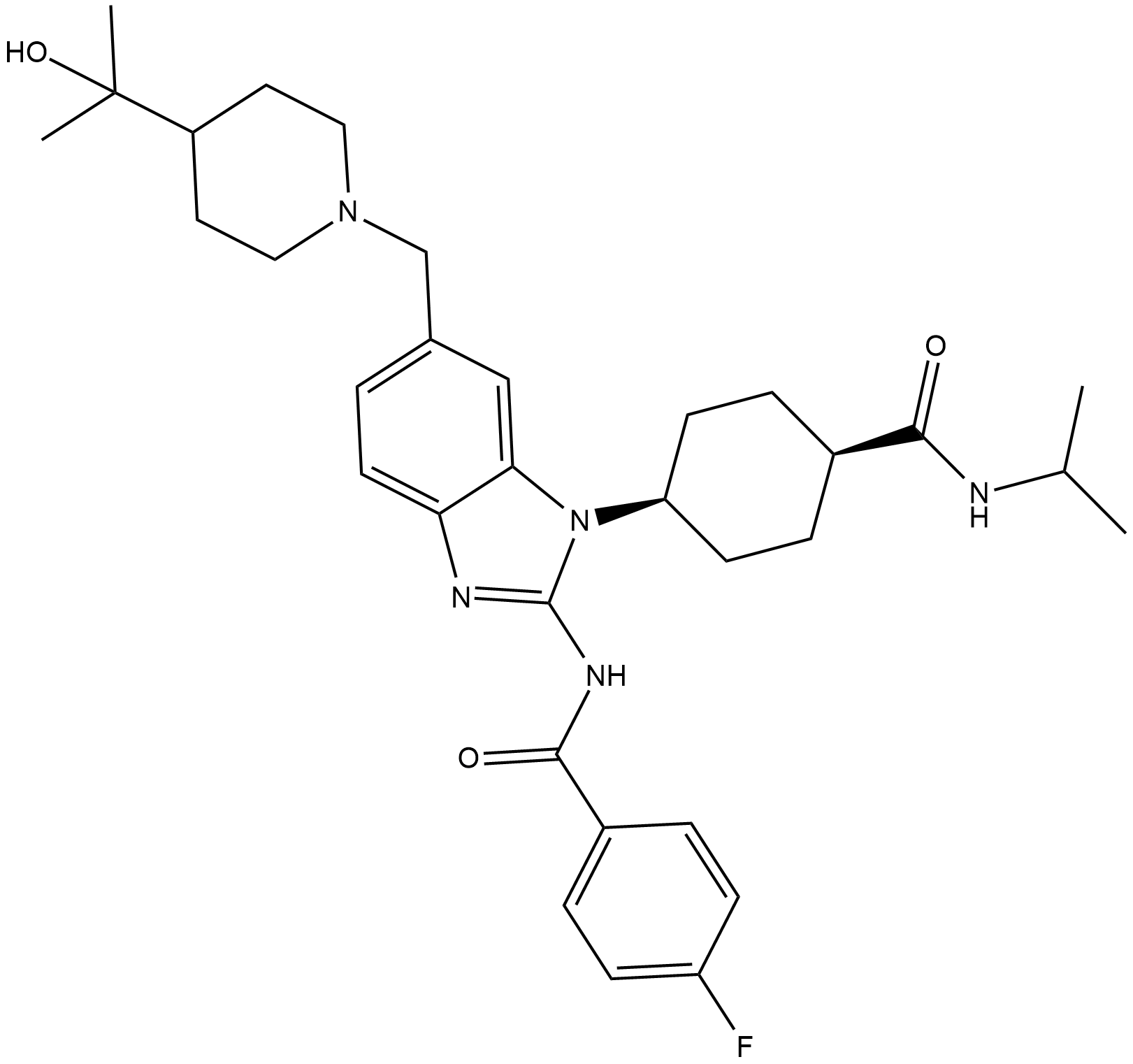 Belizatinib  Chemical Structure