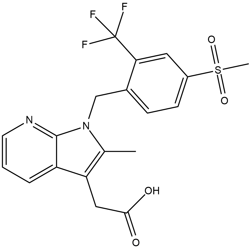 Fevipiprant  Chemical Structure