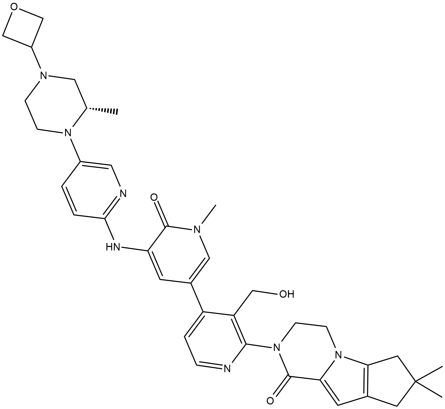 GDC-0853  Chemical Structure