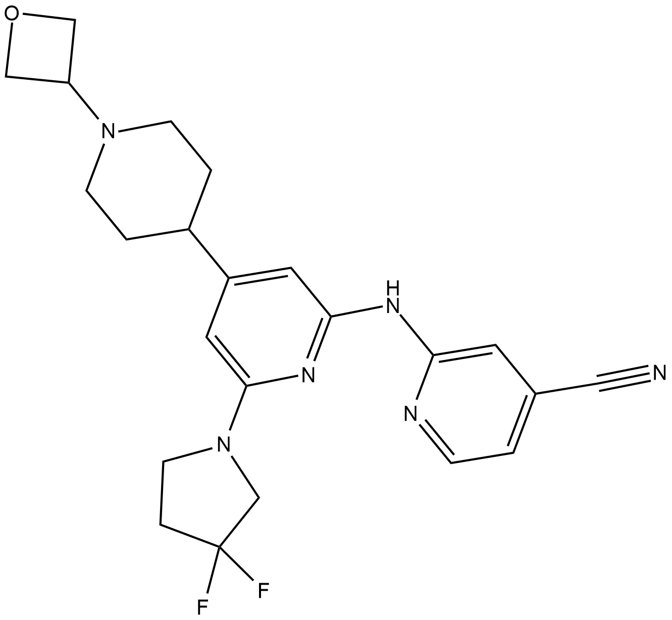 GNE-3511  Chemical Structure