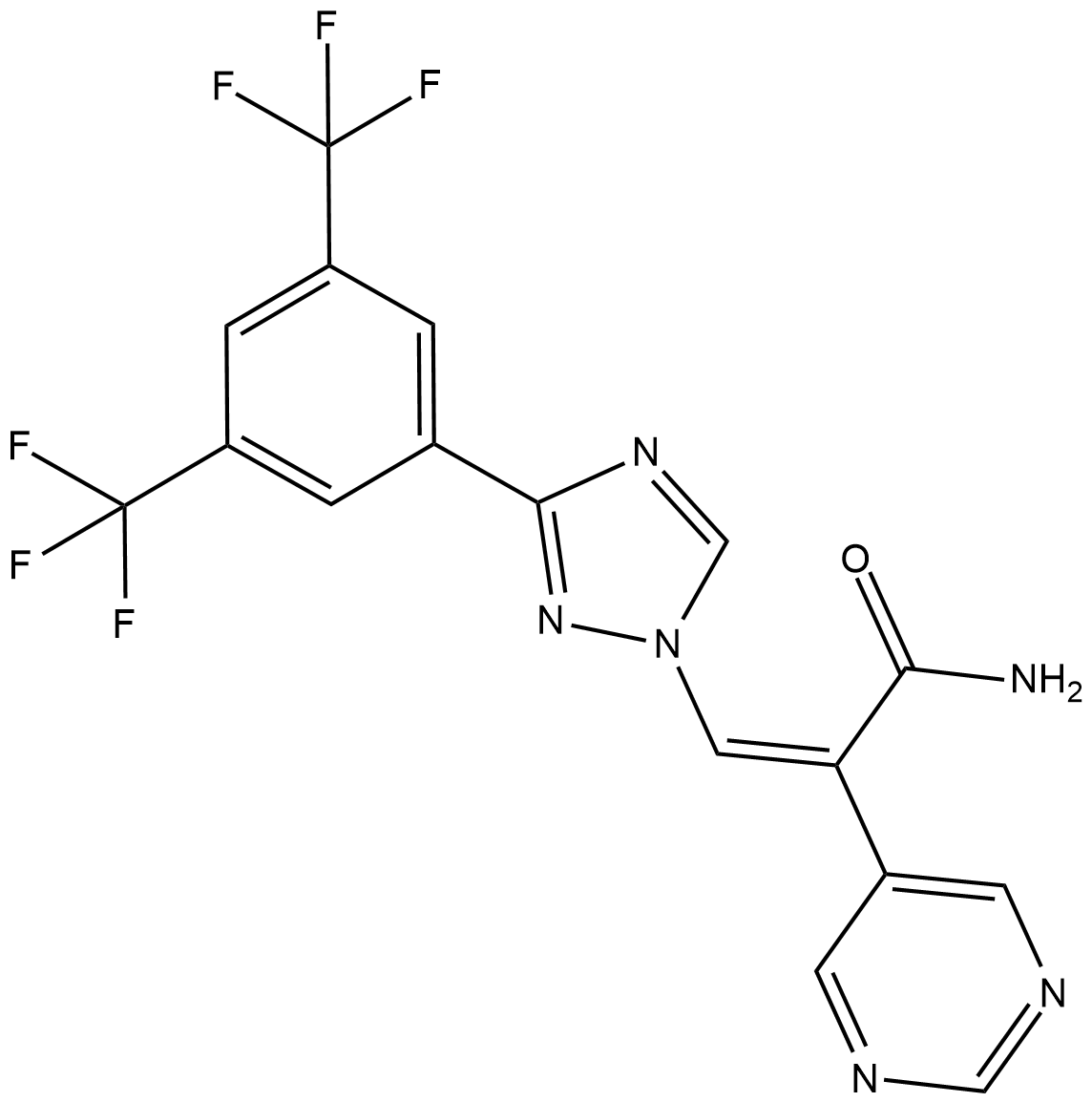 Eltanexor Z-isomer  Chemical Structure