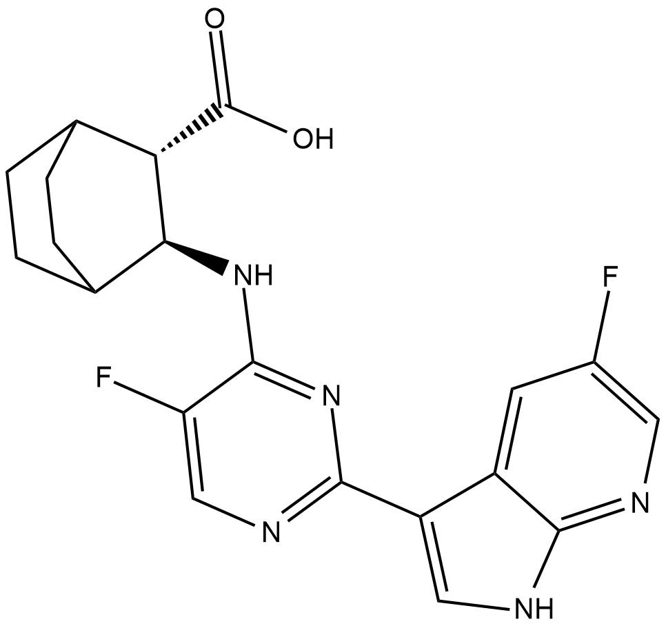 Pimodivir Chemical Structure
