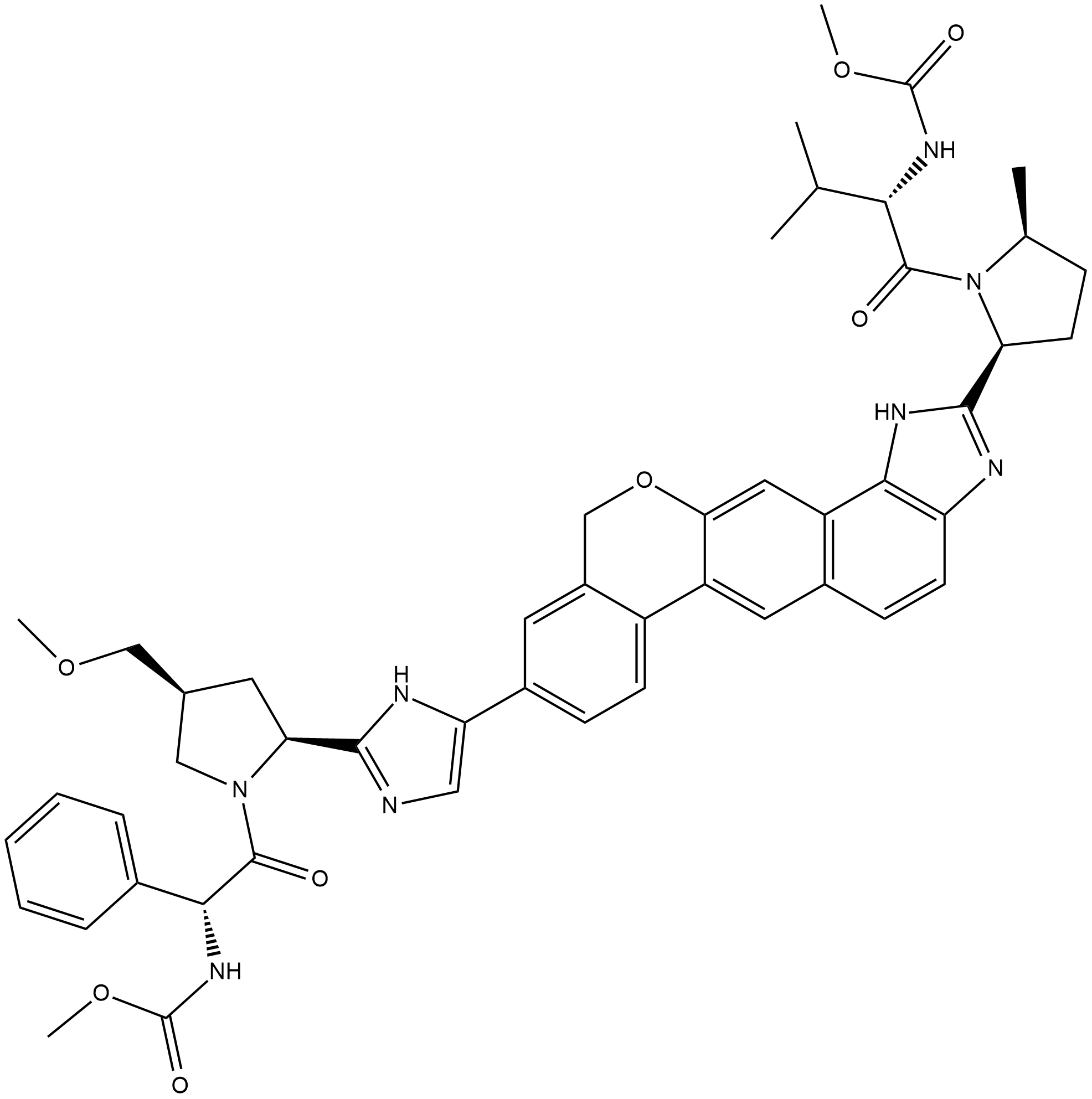 Velpatasvir Chemical Structure