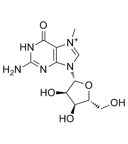7-Methylguanosine  Chemical Structure