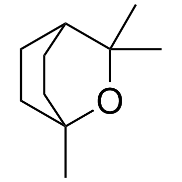 Eucalyptol (1,8-Cineole)  Chemical Structure