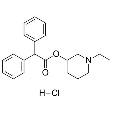 Piperidolate hydrochloride  Chemical Structure