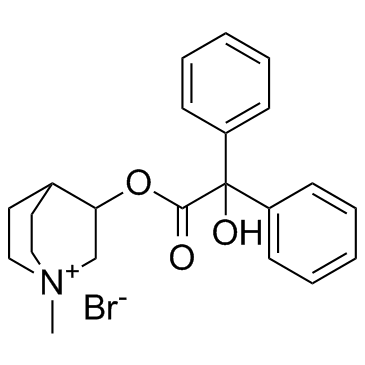 Clidinium bromide (Ro 2-3773)  Chemical Structure