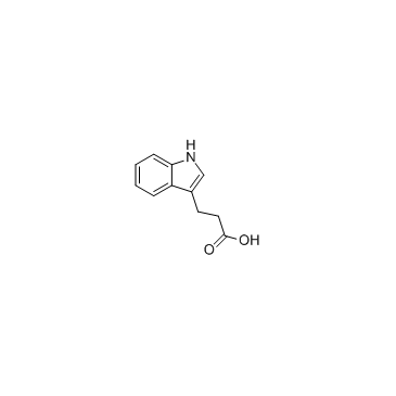 3-Indolepropionic acid  Chemical Structure