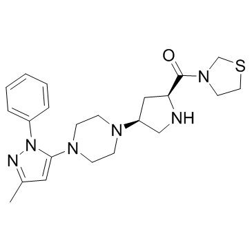 Teneligliptin (MP-513) Chemical Structure